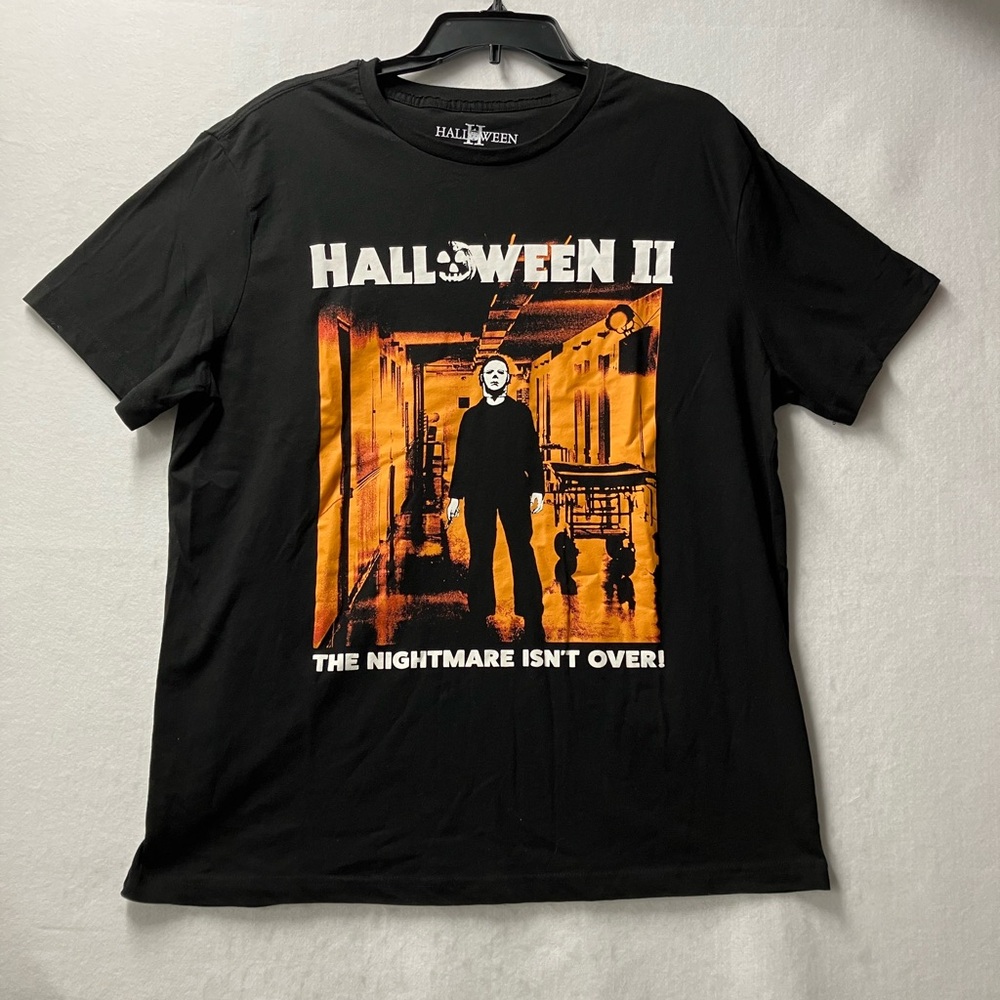 Michael Myers Mens Size XL Halloween II  Universal Studios Graphic TEE T shirt